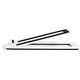 KANTO AUDIO DESKTOP SPEAKER STANDS FOR SMALL SPEAKERS - WHITE (PAIR)