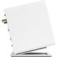 KANTO AUDIO DESKTOP SPEAKER STANDS FOR SMALL SPEAKERS - WHITE (PAIR)
