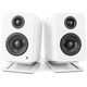 KANTO AUDIO DESKTOP SPEAKER STANDS FOR SMALL SPEAKERS - WHITE (PAIR)