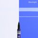 Στυλό μαρκαδόρου Pen-touch Medium UV μπλε, Sakura