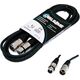 CABLE4ME przewód mikrofonowy sygnałowy XLR/XLR 3m