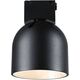 Σύστημα προβολέα ULine RONDE LED 7W 405lm 3000K 85mm IP20 48V μαύρο / αλουμίνιο