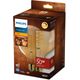 Decorative LED bulb PHILIPS Classic Gold, G120, 7 W, E27, 630 lm, 2000K