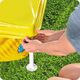 Bestway Basen ogrodowy stelażowy dla dzieci z piaskownicą 213 x 112 x 30,5 cm Bestway 561CF