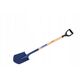 Shovel BIG, 125 cm, pointed, wooden handle