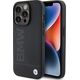 BMW BMW Leather Hot Stamp - Etui iPhone 15 Pro Max (czarny)
