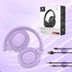 Ακουστικά Bluetooth PowerLocus ANC Universe Purpl