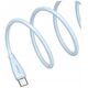 Kabel USAMS Green Series SJ716 60W USB-C do USB-C 1m niebieski