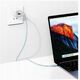 Kabel USAMS Green Series SJ716 60W USB-C do USB-C 1m niebieski