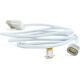 Kabel USB Gembird USB-A - Lightning 1 m Srebrny (CC-USB2-AMLMM-1M)