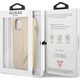 Guess Etui Guess GUHCP14MPSATLE Apple iPhone 14 Plus beżowy/beige hardcase SaffianoTriangle Logo