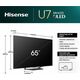 Telewizor Hisense Smart TV Hisense 65U7NQ 4K Ultra HD 65"
