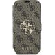 Guess Guess GUBKP16X4GMGBR iPhone 16 Pro Max 6.9" brązowy/brown book 4G Metal Logo
