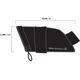 Torba pod siodło BLACKBURN GRID LARGE SEAT BAG black, wodoodporna, odblaskowa, 1,9L (NEW 2025)