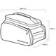 Torba na bagażnik BLACKBURN LOCAL TRUNK BAG black, wodoodporna, 15L (NEW 2025)