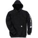 Carhartt Bluza Carhartt Midweight Signature Logo Black