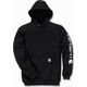 Carhartt Bluza Carhartt Midweight Signature Logo Black