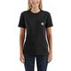 Carhartt Koszulka Carhartt WK87 Workwear Pocket Black