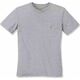 Carhartt Koszulka Carhartt WK87 Workwear Pocket S/S Grey