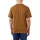 Carhartt Koszulka Carhartt Heavyweight Pocket Oiled Walnut