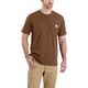Carhartt Koszulka Carhartt Heavyweight Pocket Oiled Walnut
