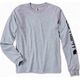 Carhartt Koszulka Carhartt Logo Long Sleeve Grey