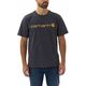 Carhartt Koszulka Carhartt Heavyweight Core Logo Carbon