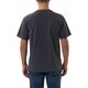 Carhartt Koszulka Carhartt Heavyweight Core Logo Carbon