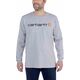 Carhartt Koszulka Carhartt EMEA Signature L/S Grey