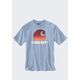 Koszulka Carhartt Heavyweight C Fog Blue