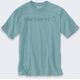 Koszulka Carhartt Dearborn Relaxed Logo SummerBlue