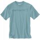 Koszulka Carhartt Dearborn Relaxed Logo SummerBlue