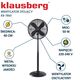 WENTYLATOR WIATRAK PODŁOGOWY KLAUSBERG KB-7860