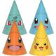 Party Deco Czapeczki Pokemon 16cm 8szt