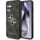Guess Big 4G Logo Classic Logo Case for Samsung Galaxy S25 Plus Brown