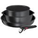 Tefal Ingenio Daily Chef 4 αντικείμενα - Σετ κατσαρόλες και τηγάνια + λαβή