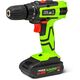 Επαναφορτιζόμενο δραπανοκατσάβιδο CONSTRUCTOR, 20 V, 2 x 2.0 Ah Li-ion, 28 Nm