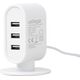 Φορτιστής Γραφείου USB EnerGenie Μαύρο/Λευκό Μίγμα 8716309108645