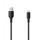 Setty cable USB - microUSB 1 0 m 1A black NEW