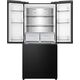 Hisense Cross Door No Frost 483 L ύψος 179 cm μαύρο - SBS Ψυγείο