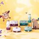 Monbento Monbento Owl Cooly Graphic bordowy