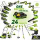 Glebogryzarka Fieldmann Akumuliatorinis kultivatorius Fieldmann FZK 70305-0 2x 20V FAST POWER