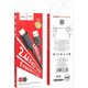 Kabel USB Hoco HOCO kabel USB A do Lightning 2,4A X88 1 m czarny