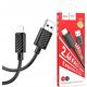 Kabel USB Hoco HOCO kabel USB A do Lightning 2,4A X88 1 m czarny