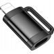 Adapter USB Hoco HOCO adapter OTG Lightning (męski) do Typ C (żeński) 2A UA31B czarny