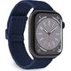 Puro Pasek Puro Loop Band Apple Watch 4/5/6/7/SE/8/Ultra 44/45/49mm (granatowy)