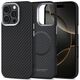 TECH-PROTECT ION CARBON MAGSAFE IPHONE 16 PRO MAX BLACK/SILVER