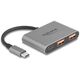 DELOCK 3 Port USB Hub 10 Gbps με USB Type-C σε 1 x USB Type-C + 2 x USB Typ-A