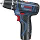 Wiertarko-wkrętarka Bosch GSR 10,8-2-LI 12 V 2 x akumulator 2 Ah (0601868109)