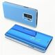 Mocco Θήκη Clear View Cover Για Samsung Galaxy S23 Μπλε